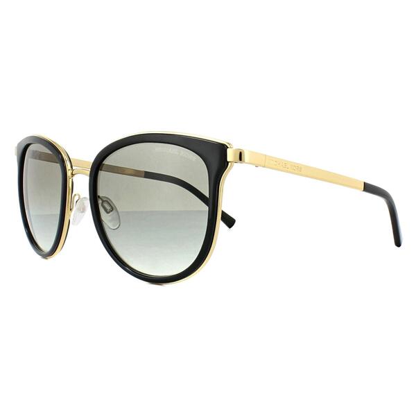 Michael Kors Adrianna cat eye solbriller i svart gradient, importert fra Storbritannia