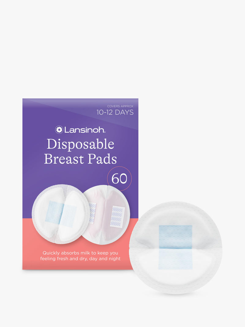 Lansinoh Disposable Breast Pads Pack of 60, UK version
