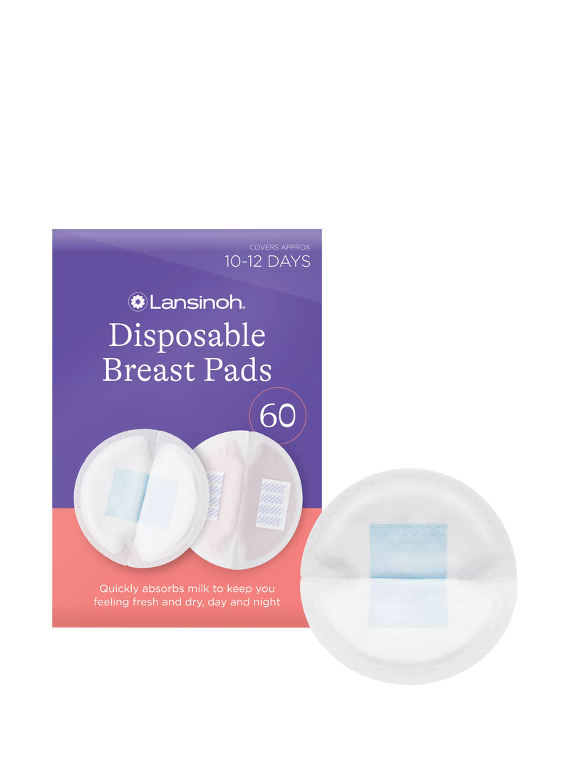 Lansinoh Disposable Breast Pads Pack of 60, UK version