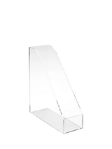 John Lewis Osco Magazine Holder Clear- Buy online at McGrocer