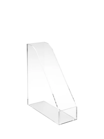 John Lewis Osco Magazine Holder Clear- Buy online at McGrocer