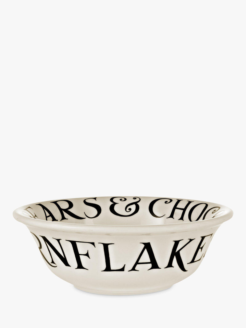 Emma Bridgewater Black Toast cereal bowl 16.5cm, UK version