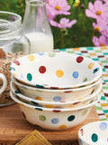 Emma Bridgewater polka dot cereal bowl 16.5cm (British brand)