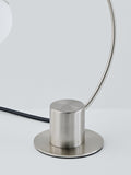 John Lewis Helium Touch chrome table lamp, UK version