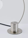 John Lewis Helium Touch chrome table lamp, UK version