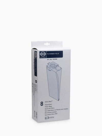 John Lewis SEBO 7029ER Felix Vacuum Cleaner Bags, Pack of 8- Buy online at McGrocer