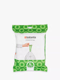 Brabantia PerfectFit bin liners 30L size G 40 bags, imported from the UK