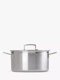 Le Creuset stainless steel deep casserole 24cm, imported from the UK