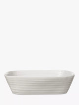 John Lewis Sophie Conran for Portmeirion Porcelain Rectangular Oven Dish, White, 29.5cm- Buy online at McGrocer