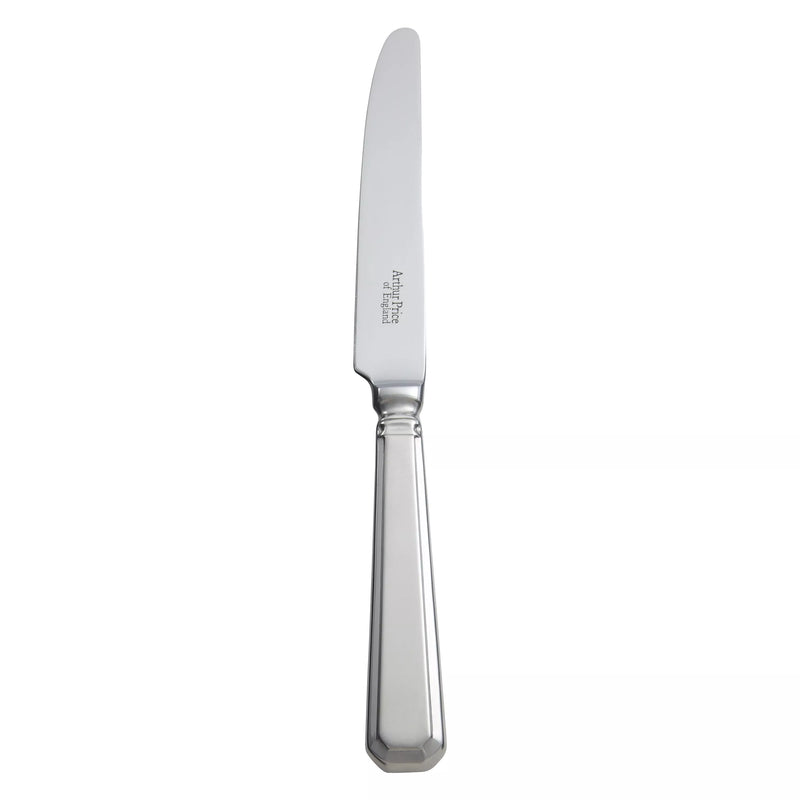 Arthur Price Grecian stainless steel table knife 24cm - British product