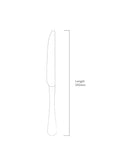 Robert Welch Radford table knife 12cm, UK version