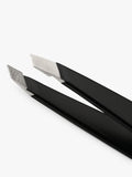 Tweezerman professional slant tweezer in black (British brand)