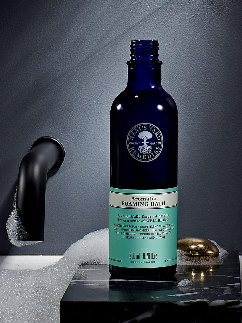 Neal's Yard Remedies aromatic foaming bath 200ml imported from the UK