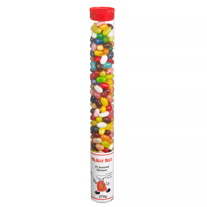 Jelly Belly assorted chunky tube jelly beans 270g, UK version