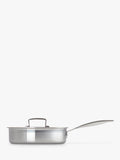 Le Creuset 3-Ply Stainless Steel Sauté Pan with Lid 24cm, UK version