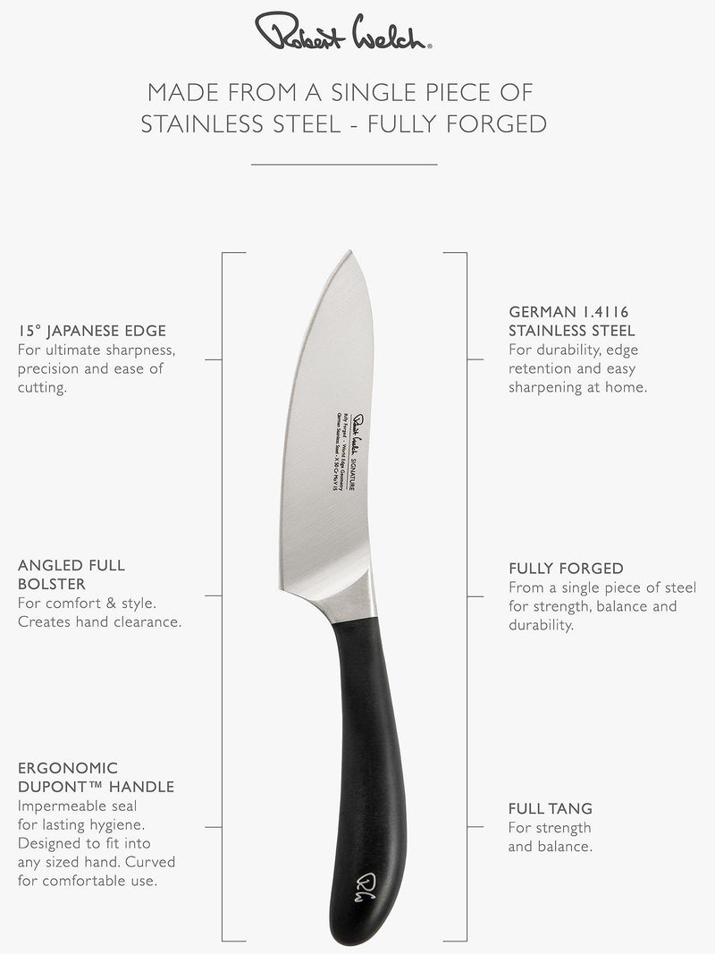 Robert Welch Signature cook's knife 14cm, UK version