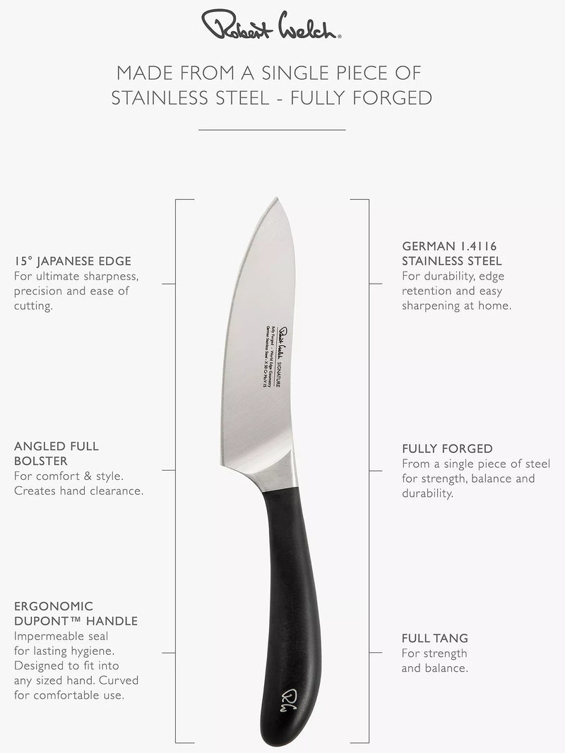 Robert Welch Signature cook's knife 14cm, UK version