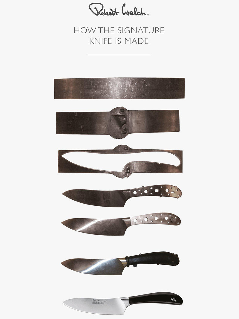 Robert Welch cook's knife 18cm, imported from the UK