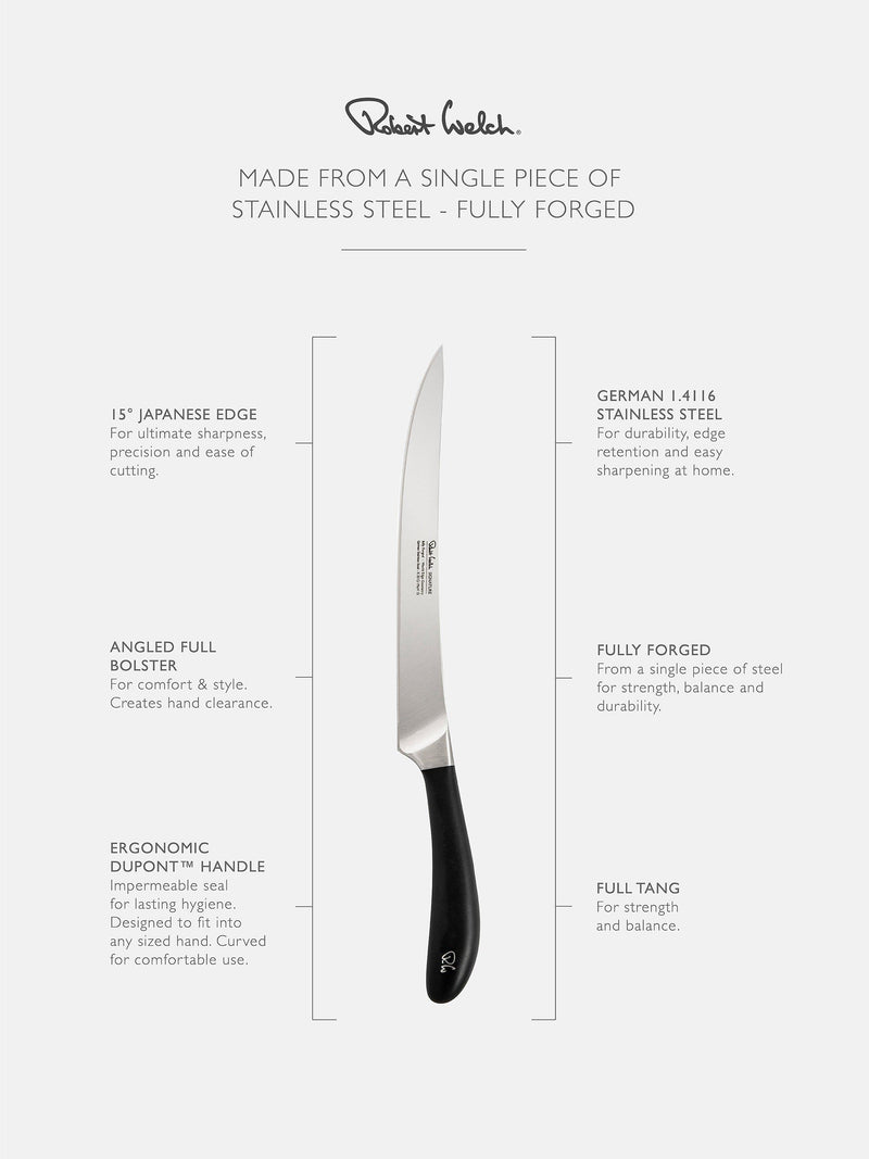 Robert Welch Signature carving knife 23cm, UK version