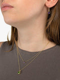 E.W Adams Peridot pendant 9ct, imported from the UK