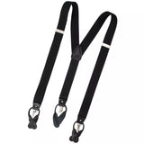 John Lewis John Lewis Button & Clip Braces One Size Black- Buy online at McGrocer