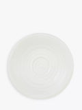 Portmeirion white espresso cup and saucer set, pack of 2 (British brand)