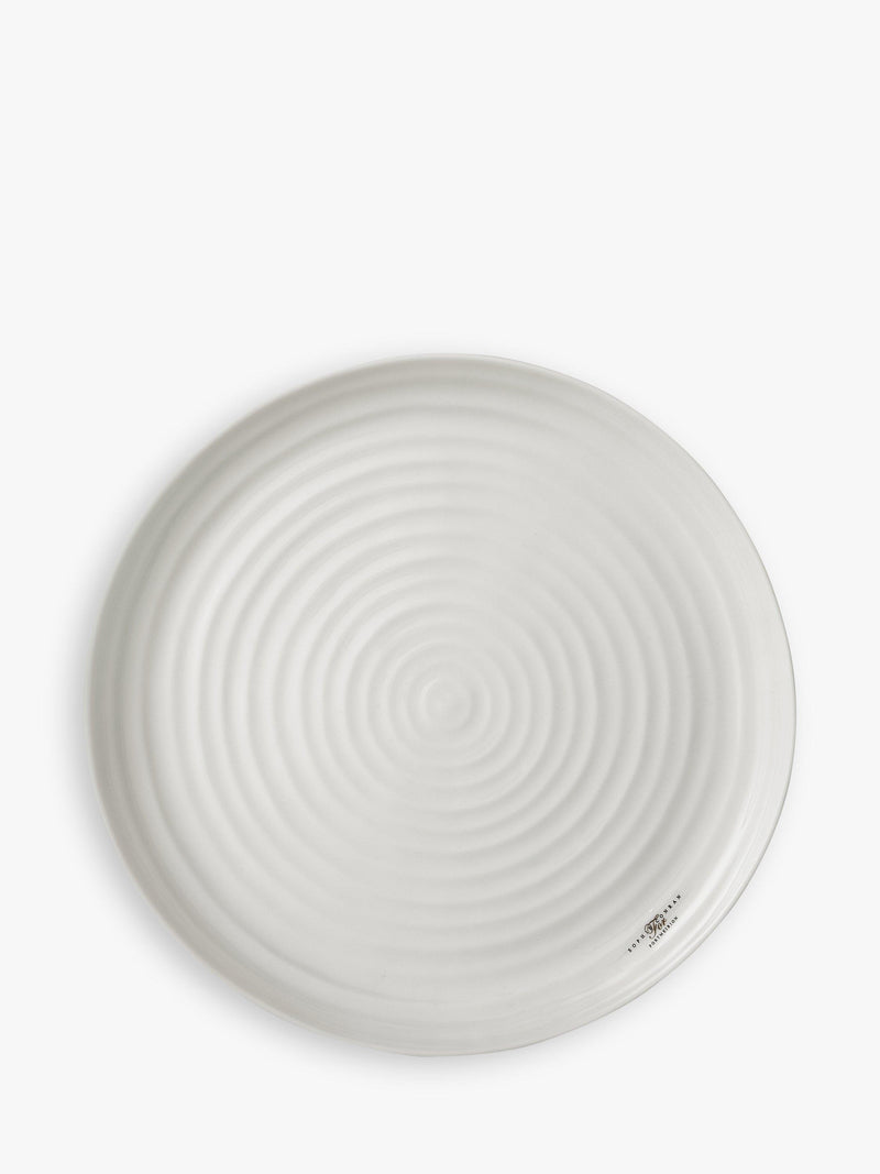Sophie Conran for Portmeirion porcelain platter white 30.5cm, imported from the UK