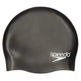 Speedo silicone swim cap junior black - British product