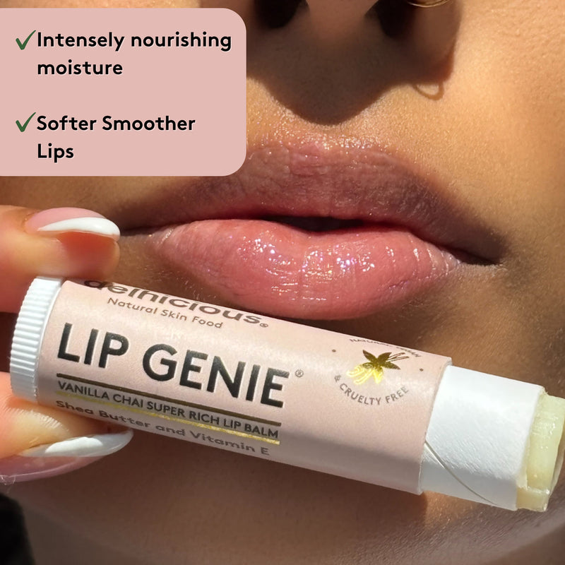 Delhicious lip balm Vanilla Chai 4.25g, UK version