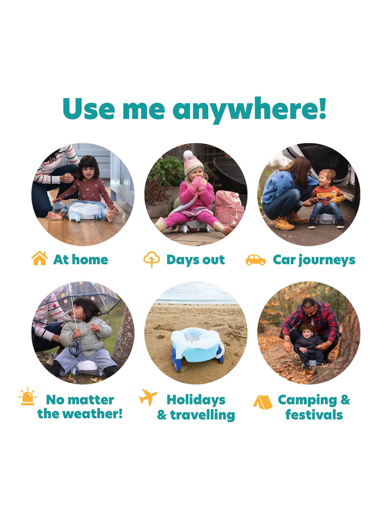 Potette fragranced potty liners pack of 30, imported from the UK