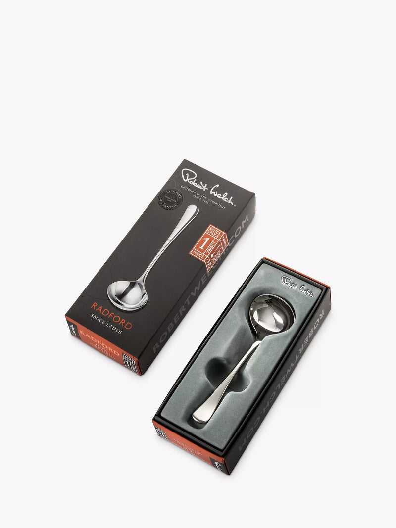Robert Welch Radford sauce ladle stainless steel, UK version