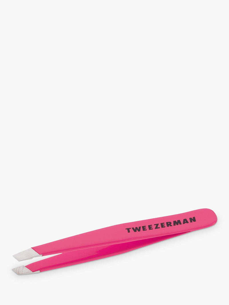 Tweezerman mini slant tweezers assorted colours (British brand)