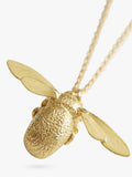 Alex Monroe bumble bee pendant 22ct gold vermeil, imported from the UK