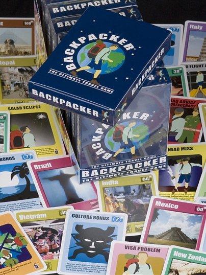 Wildcard Games Backpacker pocket-sized travel game (British brand)