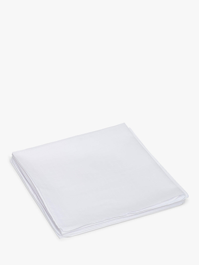 John Lewis white muslin squares, pack of 6, UK version