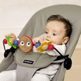 BabyBjörn Googly Eyes wooden spinning toy (British brand)