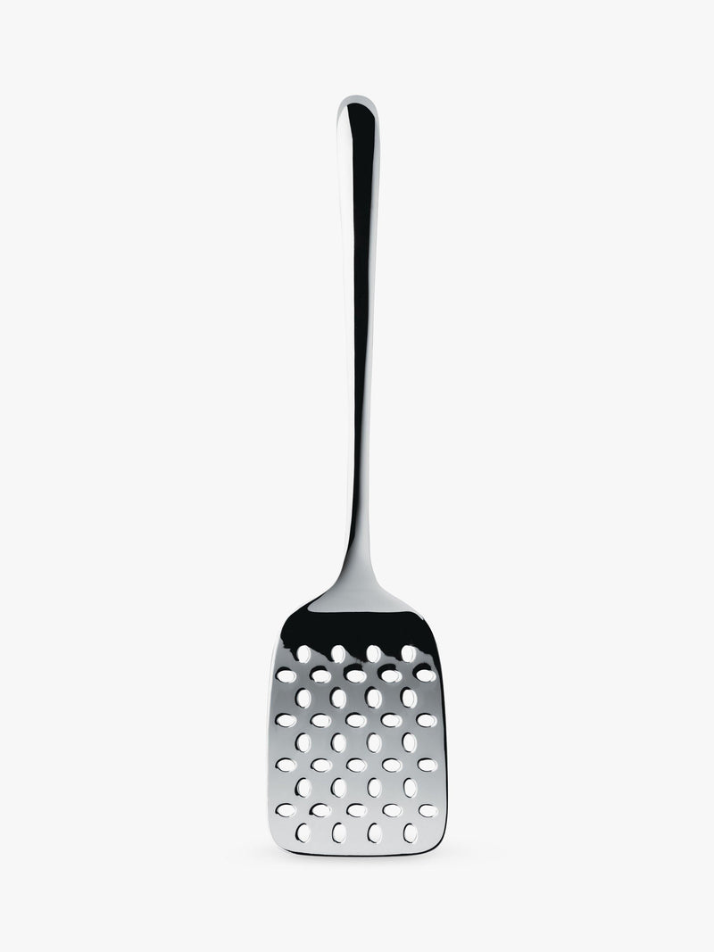 Robert Welch slotted stainless steel turner, imported from the UK