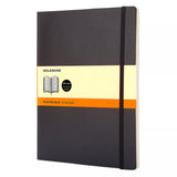 Moleskine extra large soft cover ruled notebook (British brand)