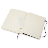 Moleskine extra large soft cover ruled notebook (British brand)