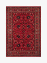 John Lewis John Lewis Royal Heritage Herati Rug, Red, 160x180cm- Buy online at McGrocer