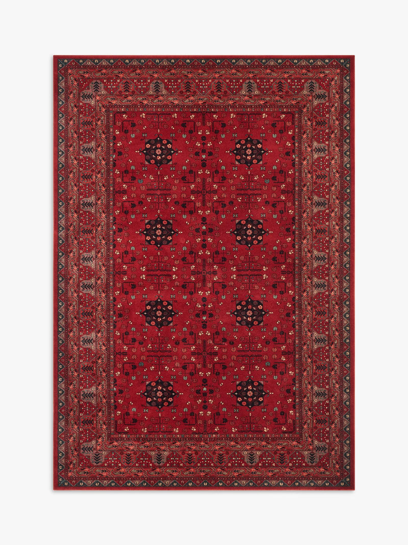 John Lewis Herati rug red 160x180cm (British brand)