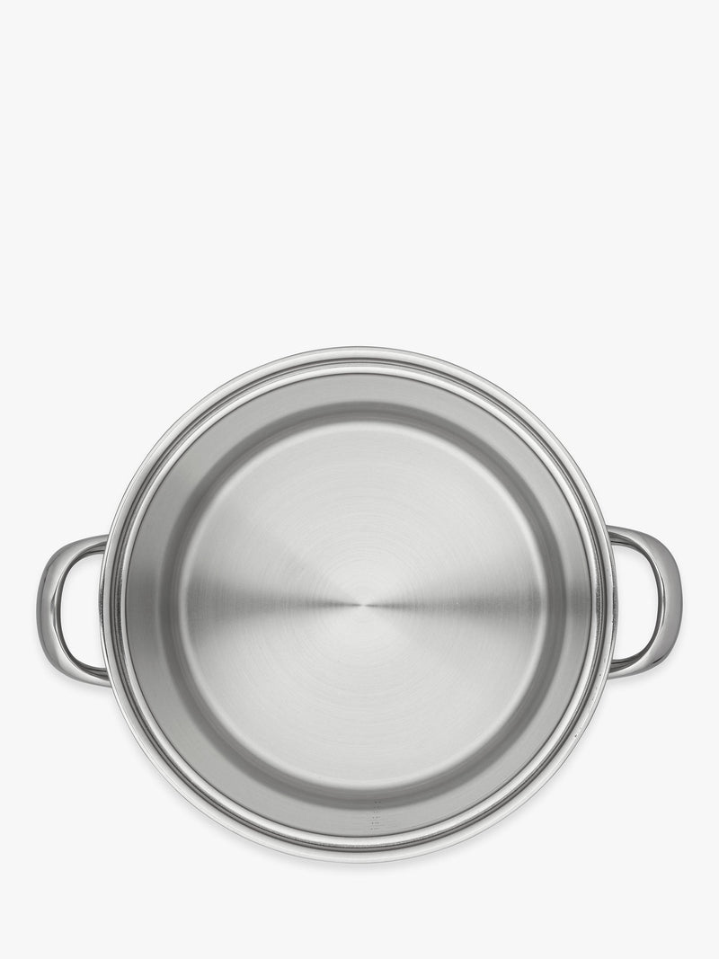 John Lewis stainless steel stockpot 6.5L 24cm, UK version