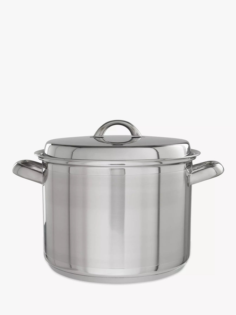 John Lewis stainless steel stockpot 6.5L 24cm, UK version