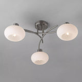 John Lewis John Lewis Elio 3 Arm Ceiling Light Brushed- Buy online at McGrocer