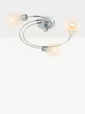John Lewis Maya ceiling light 56cm diameter polished chrome, UK version
