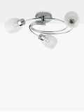 John Lewis Maya ceiling light 56cm diameter polished chrome, UK version