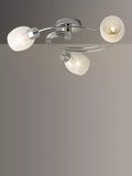 John Lewis Maya ceiling light 56cm diameter polished chrome, UK version
