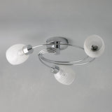 John Lewis Maya ceiling light 56cm diameter polished chrome, UK version