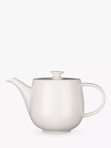 John Lewis John Lewis Luna Fine China Teapot 1.1L Natural- Buy online at McGrocer