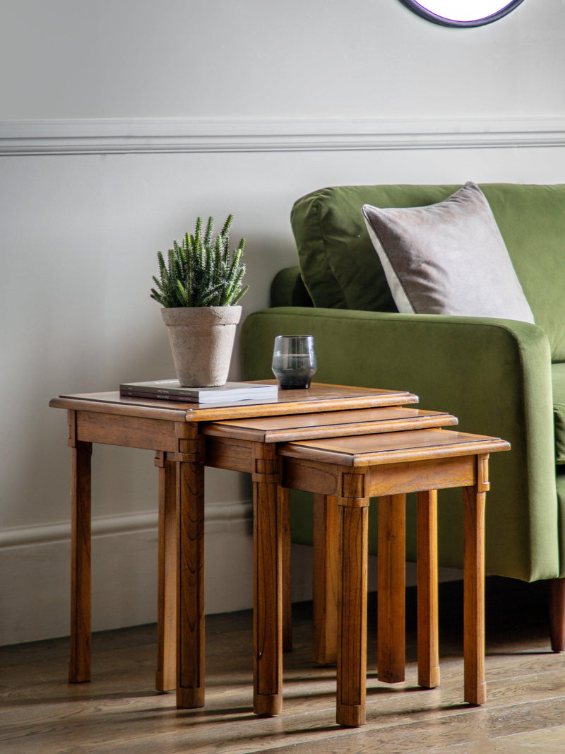 John Lewis Hemingway nest of tables melia oak (British brand)